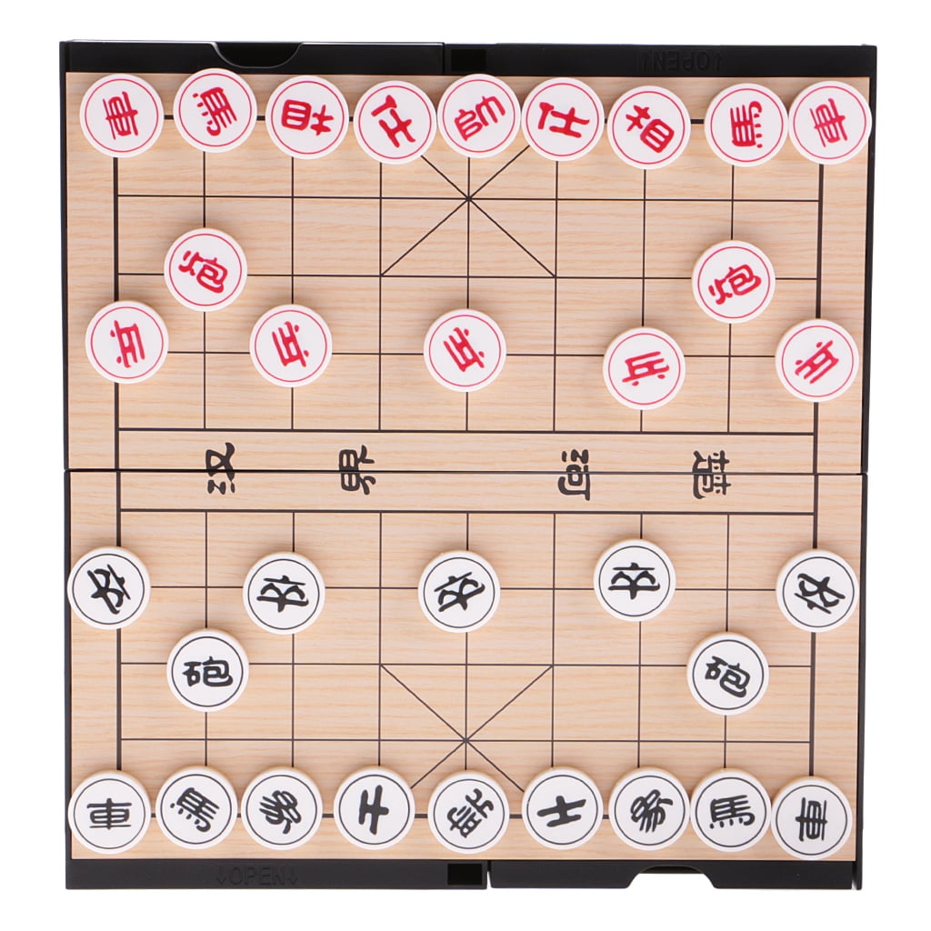 Superbe jeu d'échec chinois dans coffret - Chine - 2e
