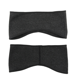 thumbnail image 4 of 2 piezas de orejeras deportivas cálidas para hombres y mujeres orejeras plegables al aire libre orejeras de invierno orejeras orejeras más orejeras de terciopelo (negro + gris) JAMW Sencillez, 4 of 5