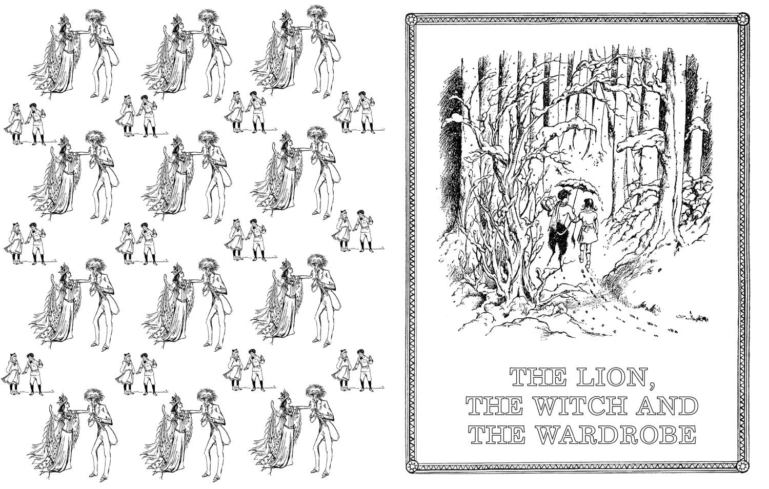The Chronicles of Narnia Coloring Book Paperback New