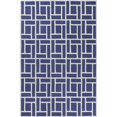 thumbnail image 1 of HomeRoots 352940 5 x 7 ft. Wool Indigo Area Rug, 1 of 1