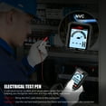 thumbnail image 2 of HABOTEST HT124B Multimètre Numérique Intelligent 4000 Unités Vrai RMS Tension de Comptage Automatique avec Écran LCD Rétroéclairé 600V AC DC Voltmètre Stylo Test Électrique Lampe de Poche LED Multifonction Résistant, 2 of 8