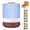 Dark Wood Grain, variant on 2500ml Large Humidifier with Essential Oil Diffuser, Ultrasonic Cool Mist Wood Grain, Includes 8 Organic Essential Oils Set