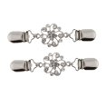 thumbnail image 1 of Paquete de 2 Cardigan Yinane Antideslizante Cristal Clip de Suéter, 1 of 8