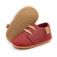thumbnail image 4 of Gyratedream 0-18M Baby Boy Girl Sneakers Leather Soft Crib Anti-slip First Walkers Shoes, 4 of 6