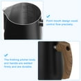 thumbnail image 3 of Milk Frothing Pitcher, 20oz/600ml Stainless Steel Coffee Cup Mug for Home Cafe Bar Restaurant Hotel, Black, 3 of 5