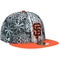 thumbnail image 3 of Men's New Era Black San Francisco Giants Sands 59FIFTY Fitted Hat, 3 of 6