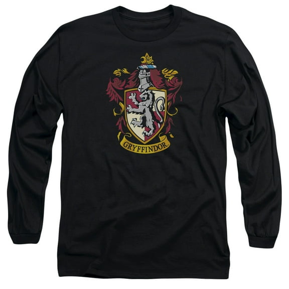 Harry Potter - Gryffindor Crest - Long Sleeve Shirt - Large