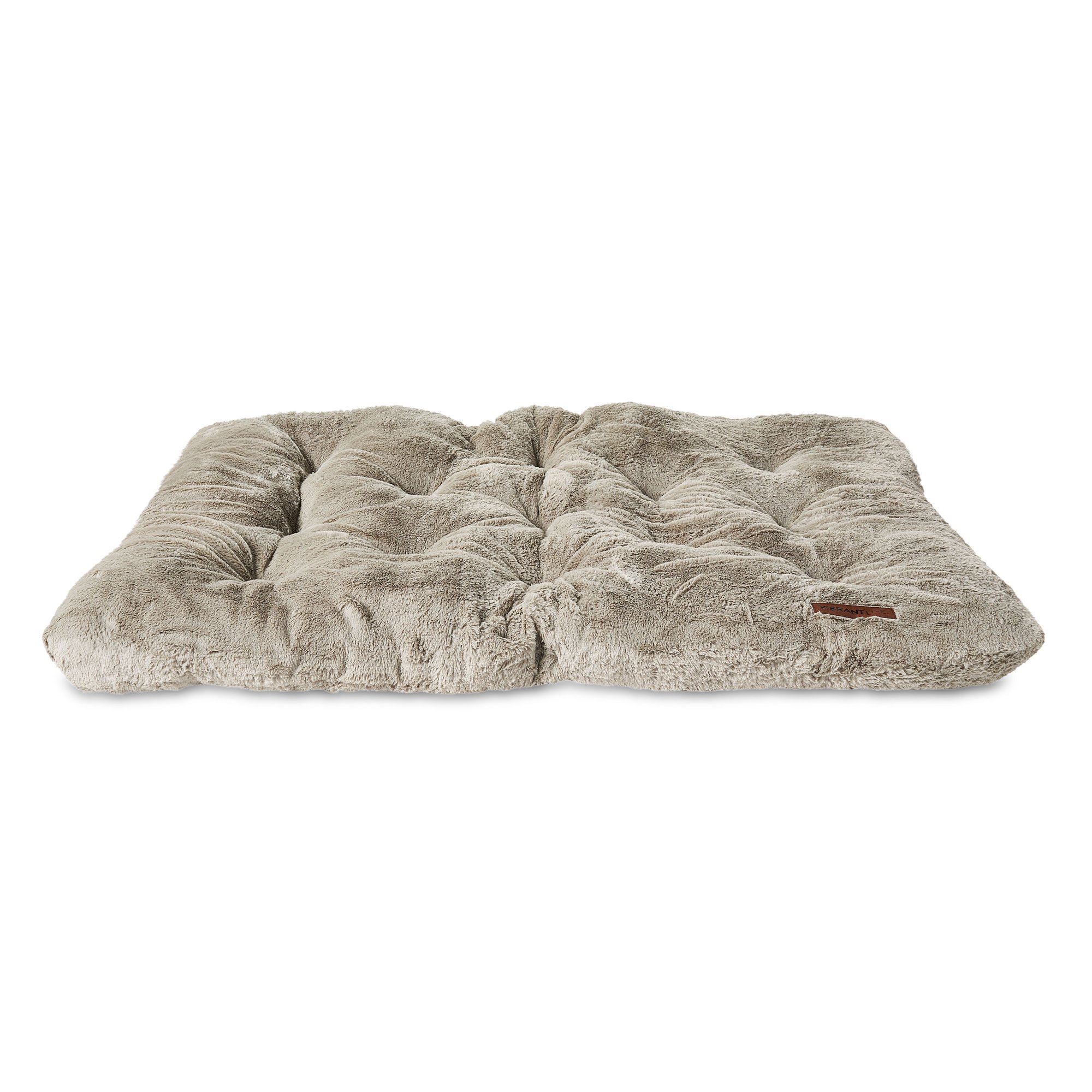 Vibrant Life Extra Large Plush Tufted Mat Pet Bed, Beige