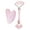 Pink, variant on Double Headed Massage Gua Sha Resin Facial Roller Face Lift Up Skin Care Spa Tool