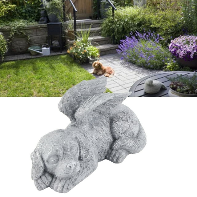 Estatua conmemorativa de mascotas BuyWeek Estatua de jardín de Resina