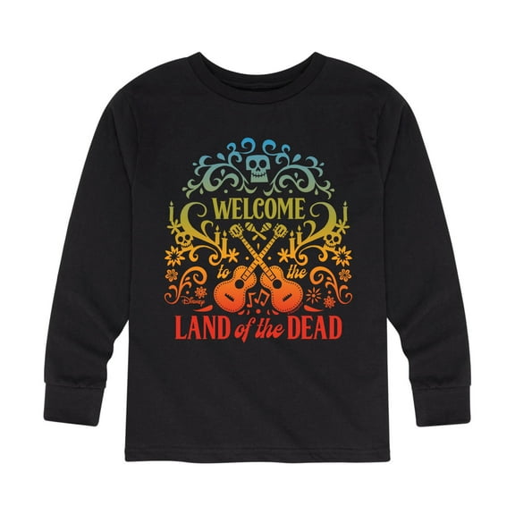 Coco - Welcome To The Land Of The Dead - Toddler And Youth Long Sleeve Graphic T-Shirt