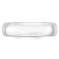 thumbnail image 5 of Platinum Solid Polished 6mm Comfort-Fit Wedding Band Ring Size 8 Wedding Band for Women and Men, 5 of 5