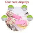 thumbnail image 6 of KCEHTA Rubber Cleaning Gloves, Reusable Dishwashing Gloves, Kitchen Gloves for Washing Dishes, Waterproof Non-Slip Household Gloves for Bathroom, Laundry, Gardening, 6 of 7