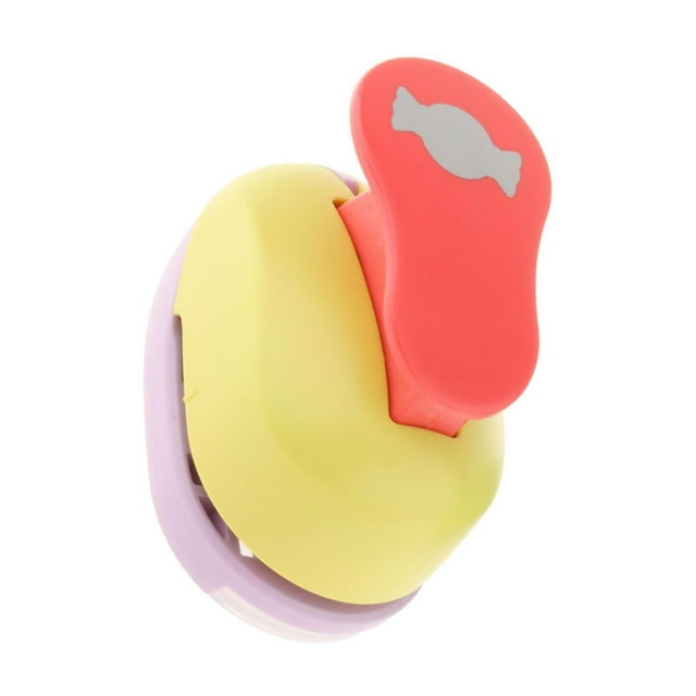 Maytalsory Reliable Scrapbook Hole Punch Machine Sturdy And Precise Crafting Tool Milk Box Packaging Materials Paper Punch Card candy 2.3cm-2.5cm