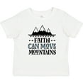 thumbnail image 3 of Inktastic Faith Can Move Mountains Girls Baby T-Shirt, 3 of 5