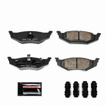 Power Stop Rear Z23 Evolution Carbon-Fiber Ceramic Brake Pads Z23-641 Fits 2004 Chrysler Sebring