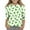 Multicolor7, variant on vdgthytj kids St. Patrick's Day Shirts boy girl Clover Shamrock 3/4 Sleeve Tops Casual Holiday Graphic Blouses