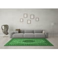 thumbnail image 3 of Ahgly Company Indoor Rectangle Medallion Emerald Green Traditional Area Rugs, 8' x 12', 3 of 4