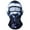 B, variant on 3D Printed Ski Mask with Ears, Breathable Windproof Face Cover for Music Festivals and Outdoor Sports, Multicolor, One Size