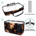 thumbnail image 4 of Fireflies Large Capacity Reusable Foldable Laundry Bag & Picnic Basket Combo - Oxford Cloth Multipurpose Picnic Baskets, 4 of 7