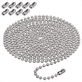 thumbnail image 1 of Cadena de Cuentas de Metal con Hebillas para Persianas Enrollables, Accesorio para el Hogar, Ideal para Cualquier Lámpara, Decoración de Cuerdas., 1 of 5