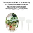 thumbnail image 7 of Nsxcdh T Type Plant Labels 12 Pack 15x2.83in Large Reusable Plastic Write Clean Easy Insert,Durable UV Stable,Garden Markers,Outdoor Garden, 7 of 7