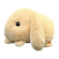 thumbnail image 2 of Rushawy Bunny Plush Doll Cute Cuddly Home Decor Ornament Lop Eared Rabbit Plush Toys for Yellow, 2 of 9