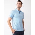 thumbnail image 2 of Men's Golf Shirts Short Sleeve Moisture Wicking Dry Fit Print Patterns Collared Performance Polo Golf Shirts for Men, 2 of 6