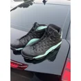 thumbnail image 1 of A i r-Jor-dan 13 Retro Black/Island Green Size 13, 1 of 4
