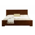 thumbnail image 3 of Walnut Wood Twin Platform Bed, 3 of 6