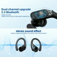 thumbnail image 2 of Weofly Triathlon Wireless Bluetooth Earbuds, over Ear Headphones with Mic Waterproof Mini Earphones, 2 of 8