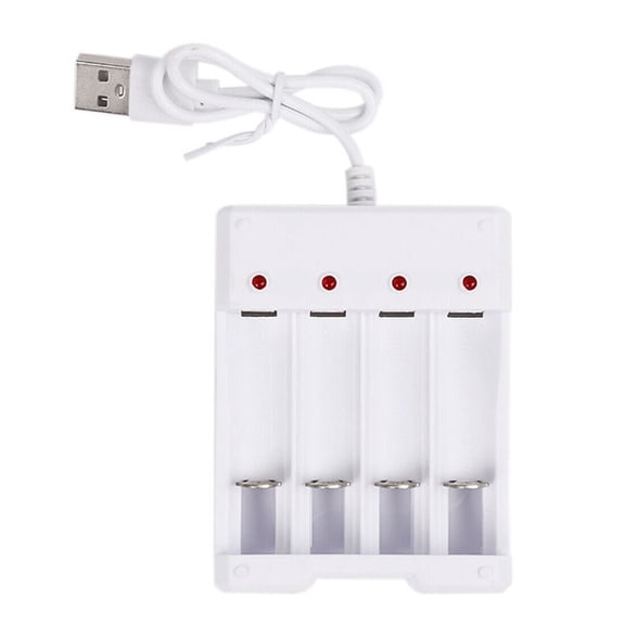 Independent Adapter 4 Slot Rechargeable AA / AAA  Battery Charger USB Battery Charger Charging Tools Quick Charge