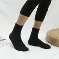 thumbnail image 5 of 5 Pairs Wool Socks Thick Thermal Hiking Winter Warm Boot Heavy Soft Cozy Socks for Cold Weather, 5 of 5