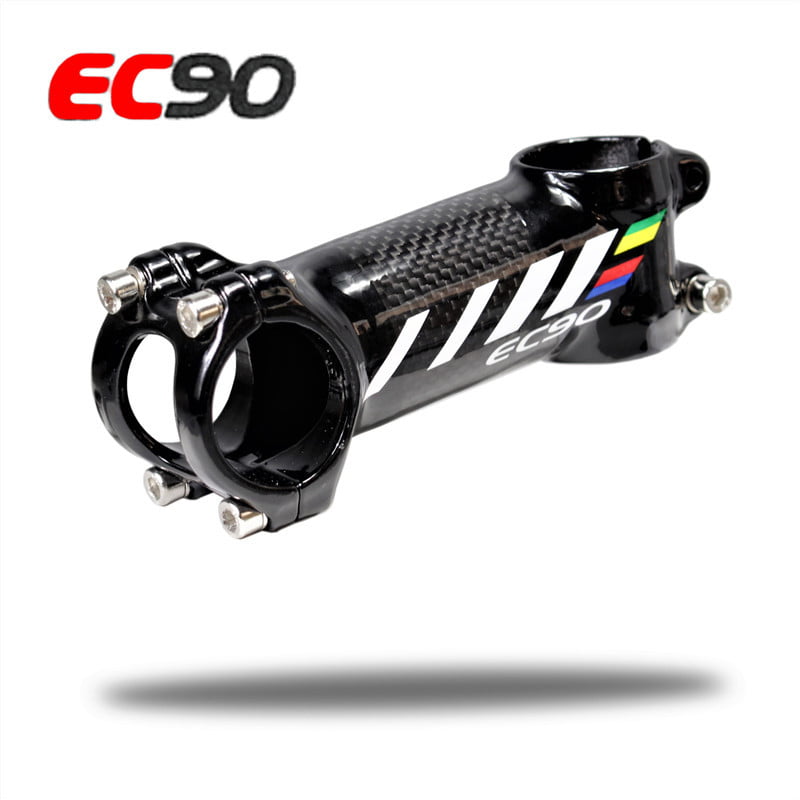 EC90 Carbon Fiber Bar Stem 60-120mm Mountain Road Bike Bicycle 1-1/8" Threadless 