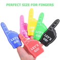 thumbnail image 2 of 24 Pcs Foam Fingers Foam Hands Party Noisemakers Cheering Foams Fingers Cheer Props Football Party Favors, 2 of 5