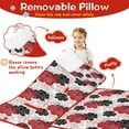 thumbnail image 3 of Pioneer Flower Floral Print Pattern Toddler Nap Mats for Kids Preschool,Sleeping Mat Bag or Kids,Toddler Sleeping Bag,Toddler Nap Mat or Daycare, 3 of 6