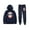 Navy-HL13443, variant on H2O Delirious Hoodies Jogger Pants 2 Pieces Sets Streetwear Sweatshirt Sweatpant Suit