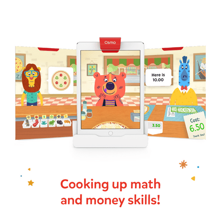 Osmo - Pizza Co. Starter Kit for iPad - Ages 5-12 - Communication & Money Skills, Business Math (Osmo Base Included)