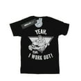 thumbnail image 1 of DC Comics Womens Superman I Work Out Cotton Boyfriend T-Shirt, 1 of 1