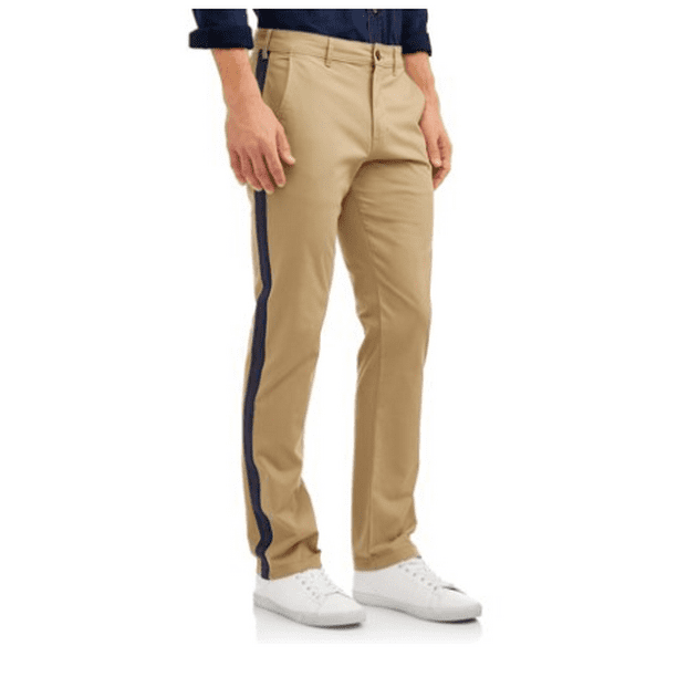 chino with side stripe