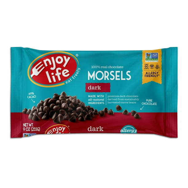 Enjoy Life Baking Dark Chocolate Morsels, Dairy Free Chocolate Chips, 9 oz