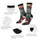 thumbnail image 4 of Balery Vintage American Flag Elephant Calcetas Largas con Estampado para Hombre y Mujer – Suaves y Transpirables, Talla Única (US 5-11), 4 of 6