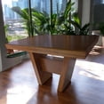 thumbnail image 3 of Comedor ANSOAL gris para 6 personas con mesa de madera, 3 of 9