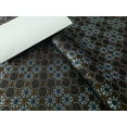 thumbnail image 5 of Brocade Fabric Embroidered 44" wide BRO853 available in four colors [CLOUDY BLUE,SILVER BLUE,TEAL, PINKISH RED], 5 of 11