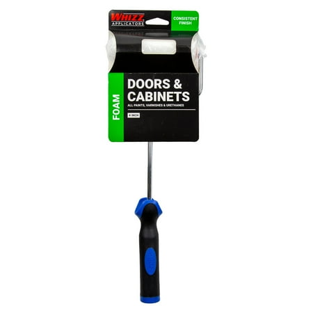 WHIZZ 4" Foam Mini Paint Roller with Handle