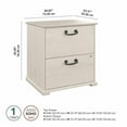 thumbnail image 4 of Homestead Farmhouse 2 Drawer Accent Cabinet in Linen White Oak - Engineered Wood, 4 of 7