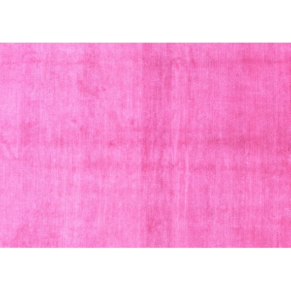 Ahgly Company Indoor Rectangle Abstract Pink Modern Area Rugs, 2' x 5'