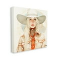 thumbnail image 4 of Stupell Industries Subtle Blonde Cowgirl Abstract Painting Gallery Wrapped Canvas Art Print Wall Art, 36 x 36, 4 of 8