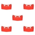 thumbnail image 1 of Transemion pour Visière Crête 5-Snap Face Ouverte Pièces de Rechange Remplace Rouge Type A 5ensemble, 1 of 6
