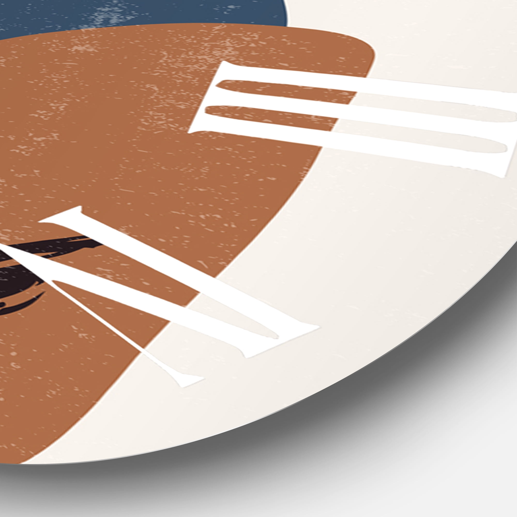 Designart 1 in Modern,Contemporary Wall Clock